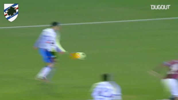 The first months of Candreva at Sampdoria
